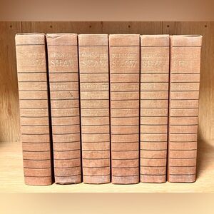 Bernard Shaw Complete Plays with Prefaces, Volume I — 6 Hardcover 1963